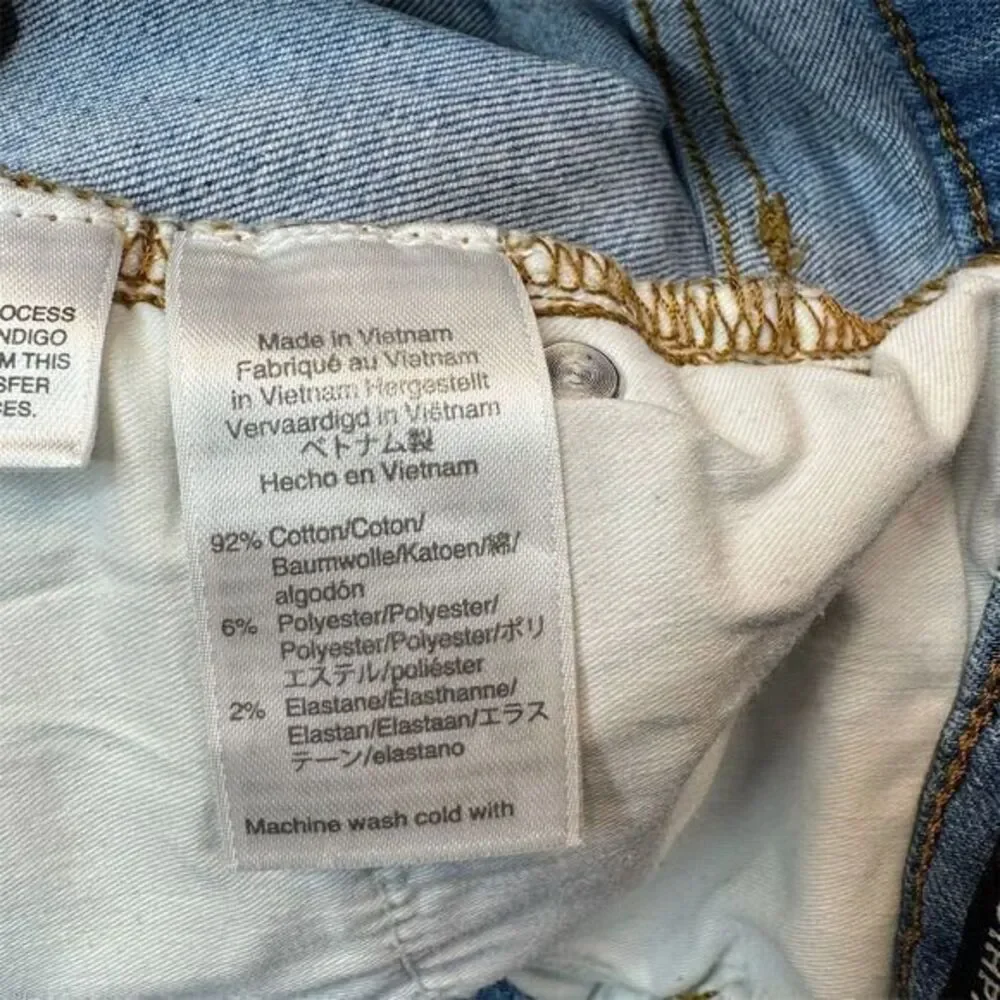 J.Crew Women's High-Rise‎ Skinny Jeans Size 27 Light Blue Denim